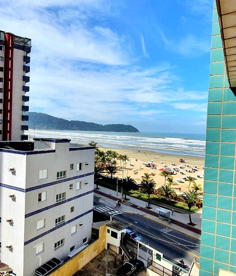 Apartamento Kit Praia Grande Na Guilhermina Frente Mar Apartment ภายนอก รูปภาพ