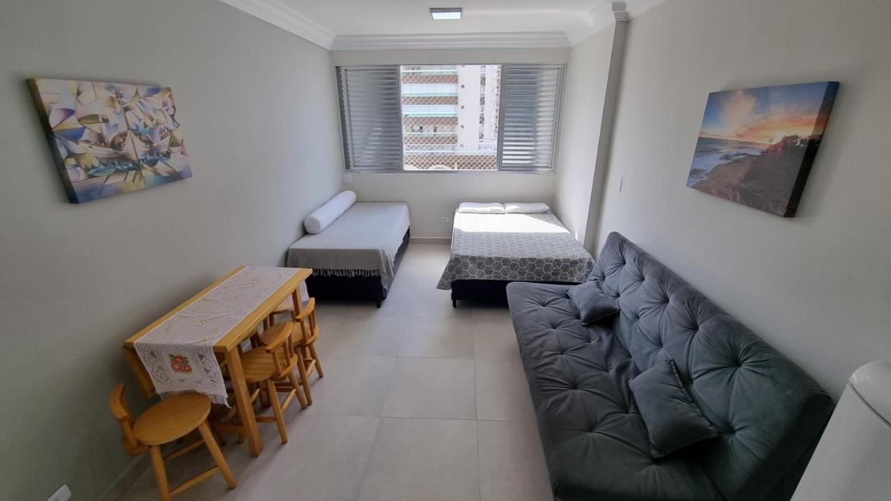 Apartamento Kit Praia Grande Na Guilhermina Frente Mar Apartment ภายนอก รูปภาพ