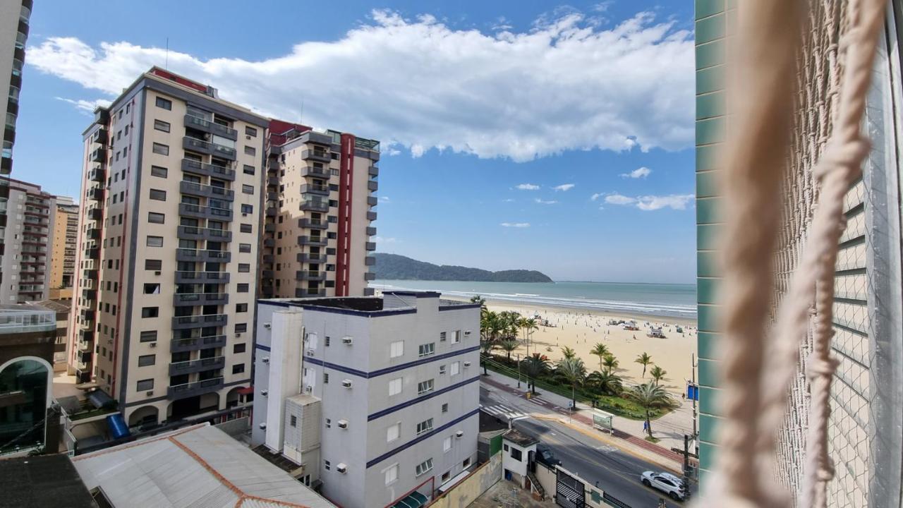 Apartamento Kit Praia Grande Na Guilhermina Frente Mar Apartment ภายนอก รูปภาพ
