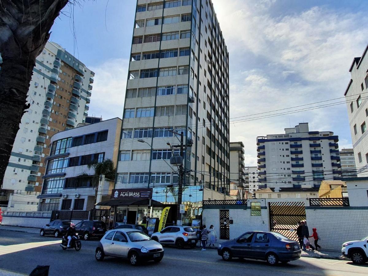 Apartamento Kit Praia Grande Na Guilhermina Frente Mar Apartment ภายนอก รูปภาพ