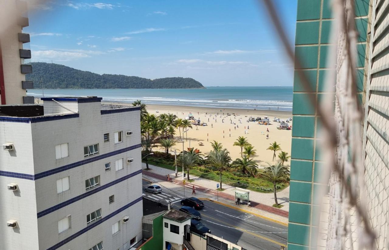 Apartamento Kit Praia Grande Na Guilhermina Frente Mar Apartment ภายนอก รูปภาพ