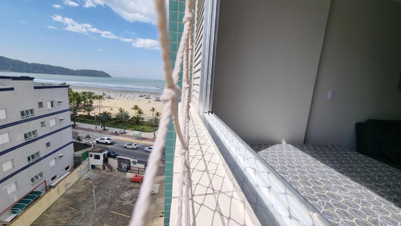 Apartamento Kit Praia Grande Na Guilhermina Frente Mar Apartment ภายนอก รูปภาพ