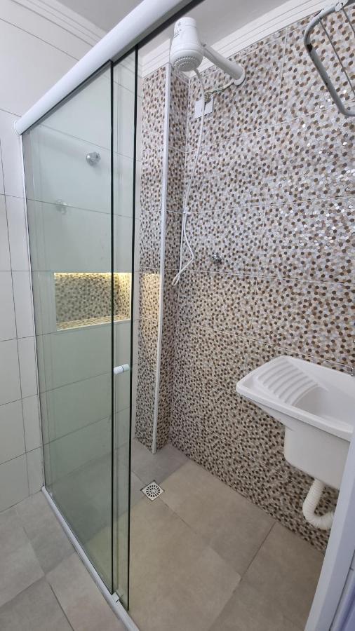 Apartamento Kit Praia Grande Na Guilhermina Frente Mar Apartment ภายนอก รูปภาพ