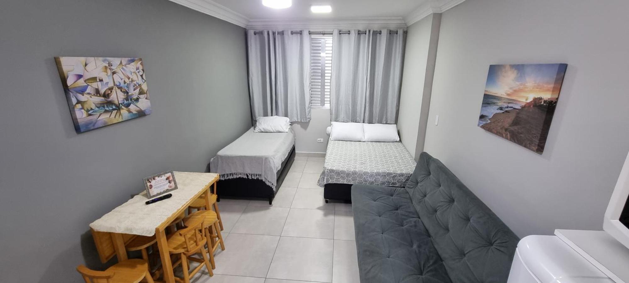 Apartamento Kit Praia Grande Na Guilhermina Frente Mar Apartment ภายนอก รูปภาพ